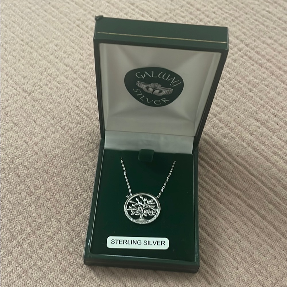 Sterling Silver Tree of Life Necklace